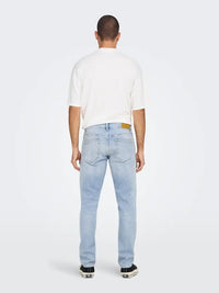 WEFT Flex Jeans Regular 4873 - Light Blue Denim Only & Sons