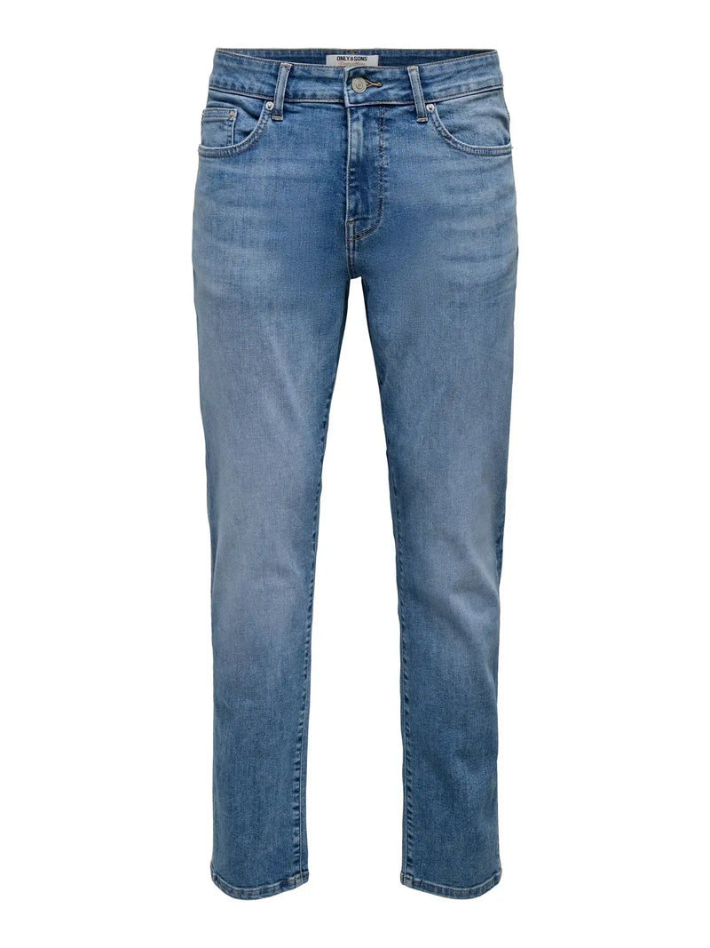 WEFT Flex Jeans Regular Jax 6817 - Light Medium Blue Only & Sons
