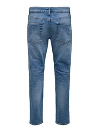 WEFT Flex Jeans Regular Jax 6817 - Light Medium Blue Only & Sons