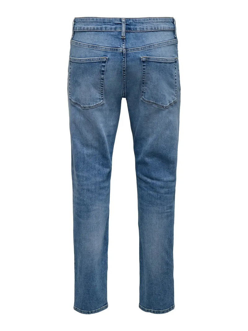 WEFT Flex Jeans Regular Jax 6817 - Light Medium Blue Only & Sons