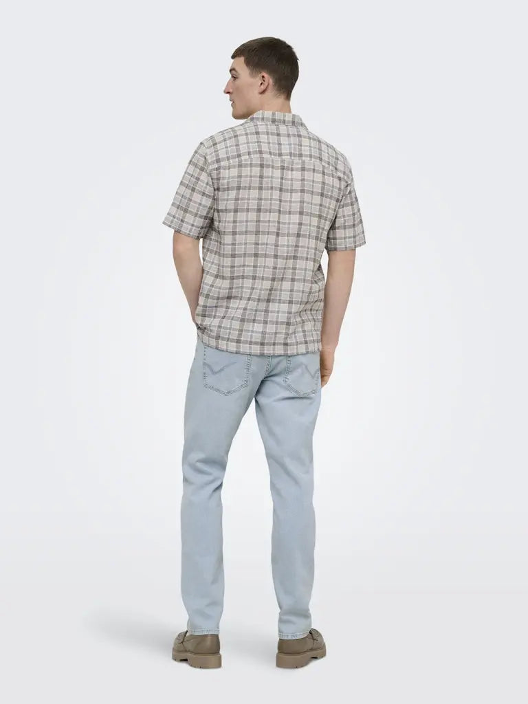 WEFT Flex Jeans Regular Jax 7006 - Light Blue Denim Only & Sons