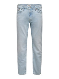 WEFT Flex Jeans Regular Jax 7006 - Light Blue Denim Only & Sons