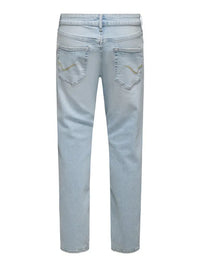 WEFT Flex Jeans Regular Jax 7006 - Light Blue Denim Only & Sons