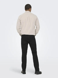 WEFT Flex Jeans Regular Jax - Black Denim Only & Sons