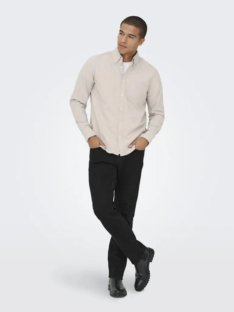 WEFT Flex Jeans Regular Jax - Black Denim Only & Sons