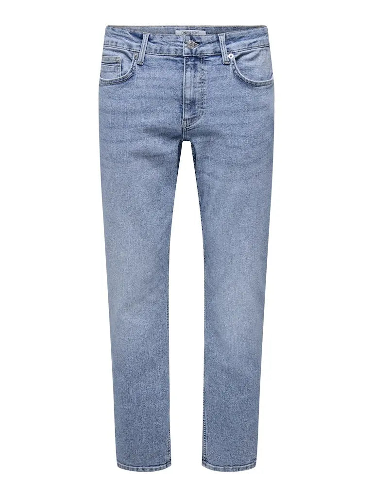 WEFT Flex Jeans Regular Jax - Light Blue Denim Only & Sons
