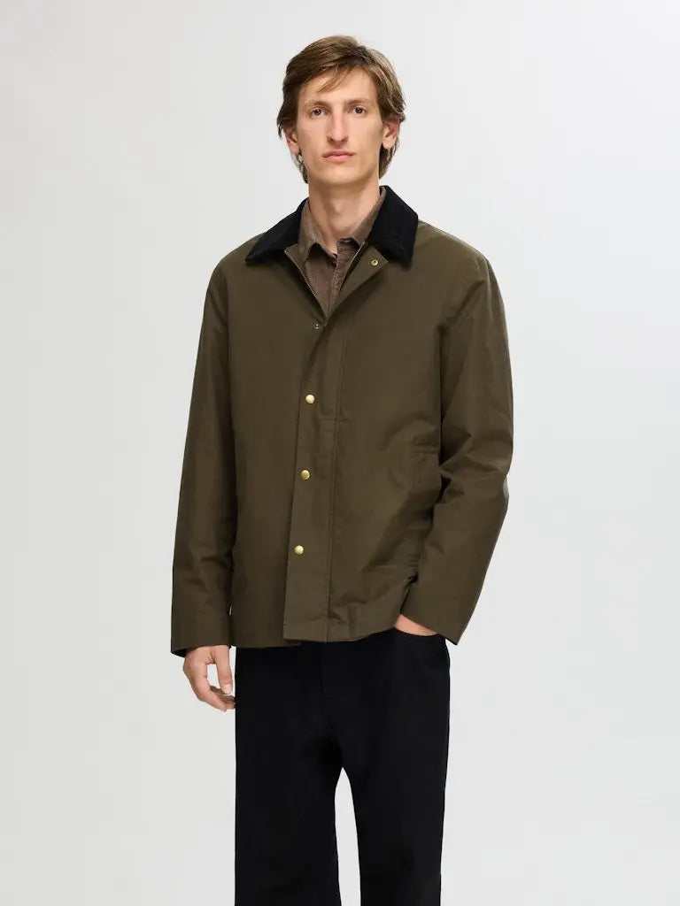 Walter Waxed Jakke - Deliciose Selected Homme