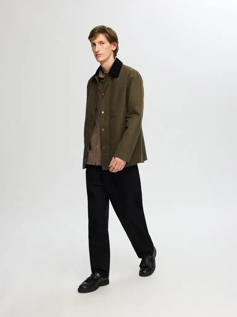 Walter Waxed Jakke - Deliciose Selected Homme