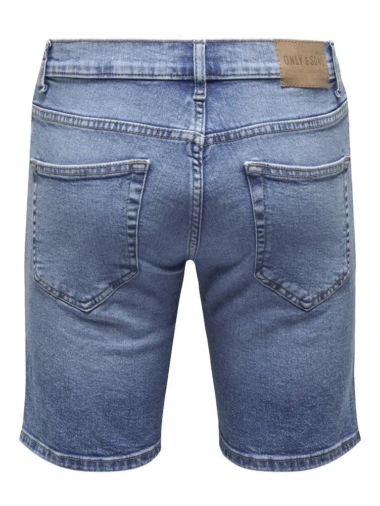 Weft Flex Shorts 7625 - Medium Blue Denim Only & Sons