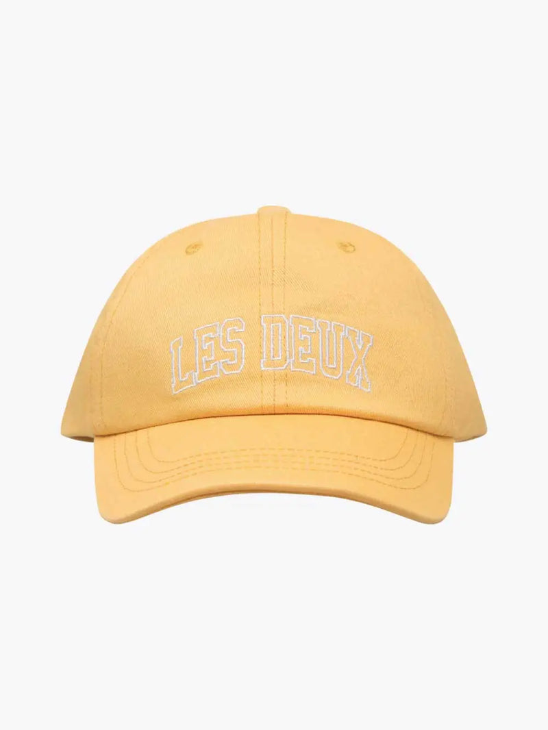 Blake Dad Caps - Yellow/White Les Deux