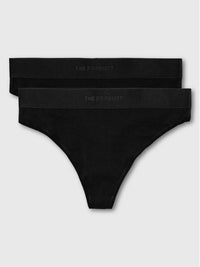 Women's Thong 2-pack - Black The Product