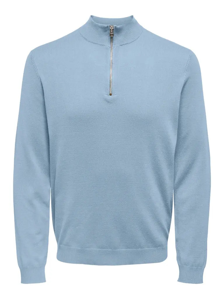 Wyler Half Zip Genser - Skyway Only & Sons