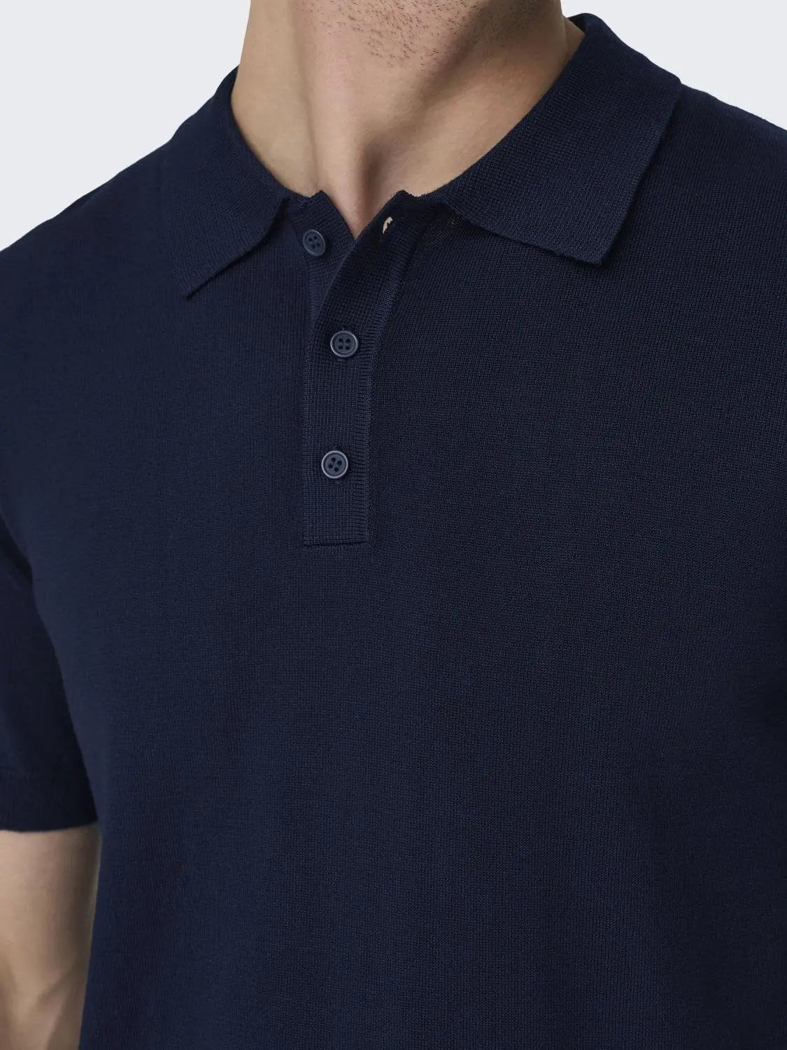 Wyler Polo - Dark Navy Only & Sons
