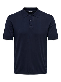 Wyler Polo - Dark Navy Only & Sons