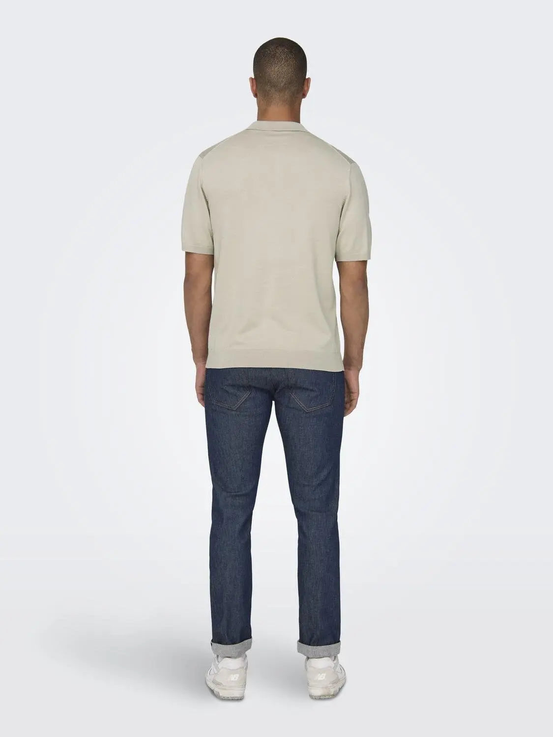 Wyler Zip Polo - Silver Lining Only & Sons