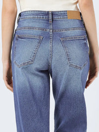 Yolanda Wide Jeans 308 - Medium Blue Denim Noisy May