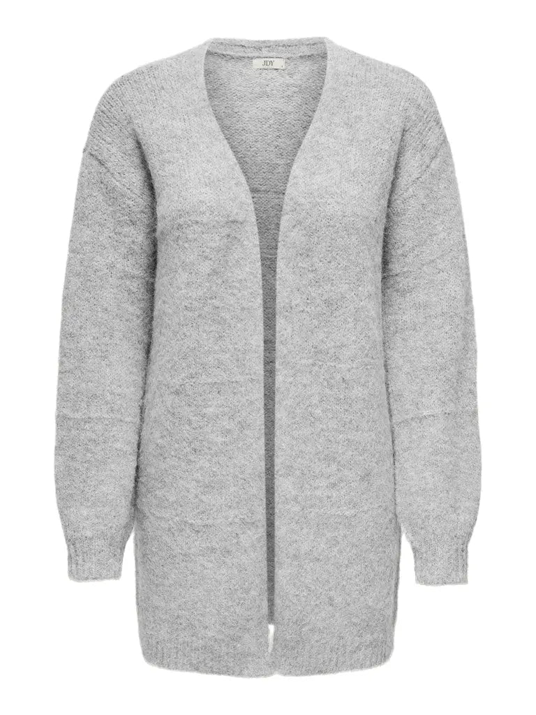 Zoey Cardigan - Light Grey Melange JDY