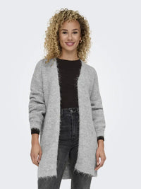 Zoey Cardigan - Light Grey Melange JDY