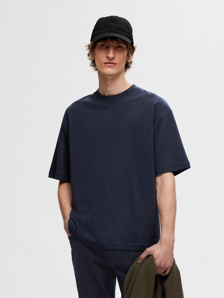 Oscar Loose T-Skjorte - Sky Captain