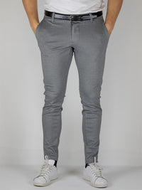 Flex pant Roedekro - Grey Melange Indicode