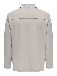 Kodyl Overshirt Full Zip - Ash