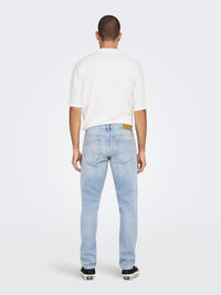 WEFT Flex Jeans Regular 4873 - Light Blue Denim
