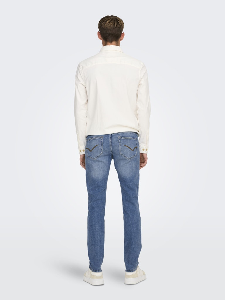 LOOM Flex Jeans Slim 8531 - Medium Blue Denim