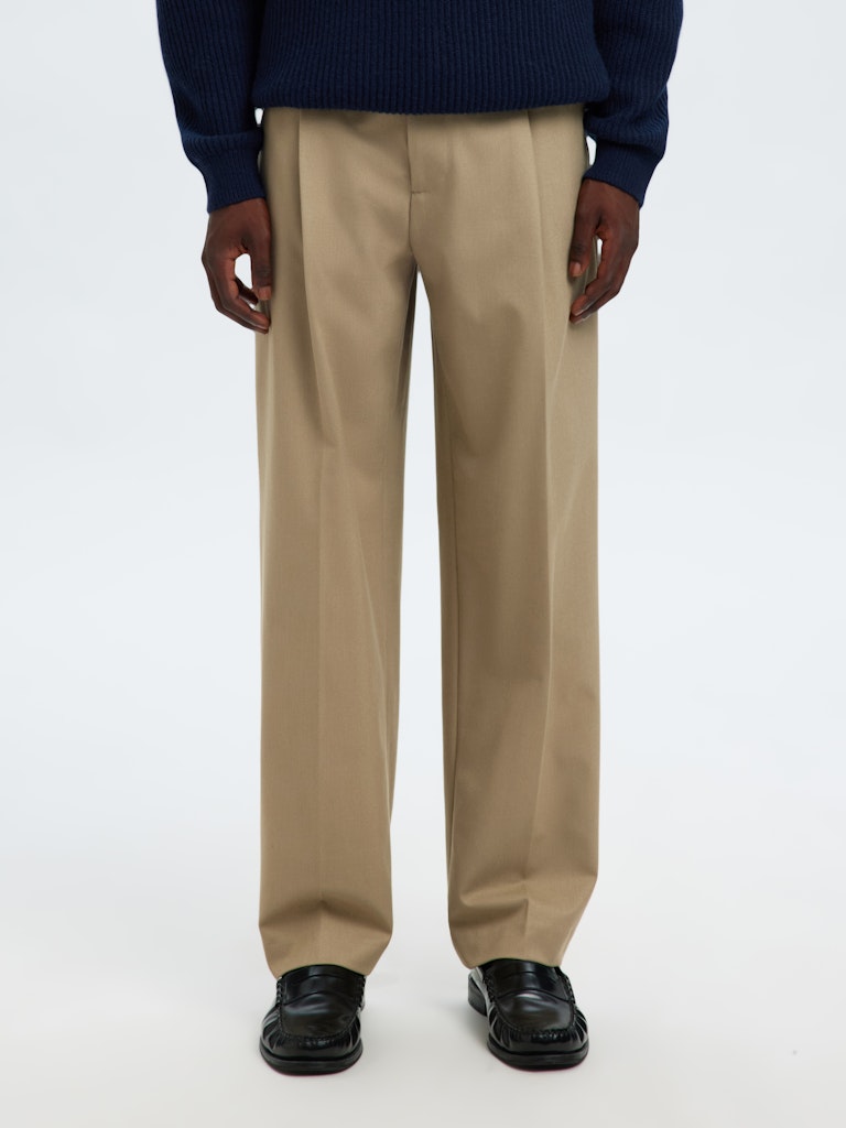 Finn Loose Flex Pants - Greige