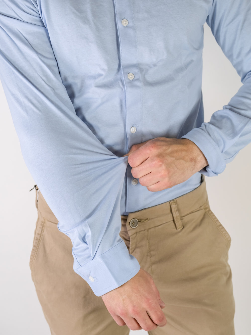 Miles Flex Shirt - Cashmere Blue