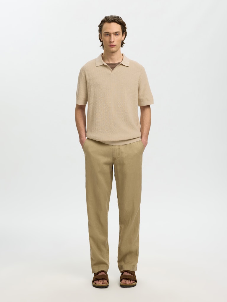 Mattis Structure Linpolo - Oatmeal