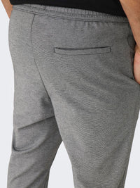 Linus Tappered Bukse 2454 - Medium Grey Melange Only & Sons