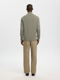 Dane Genser Half Zip - Vetiver