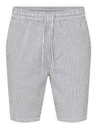 Sinus Seersucker Shorts 0267 - Naval Acadamy Stripes