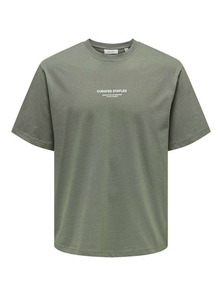 Curated Regular T-skjorte - Castor Grey