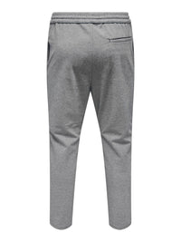 Linus Tappered Bukse 2454 - Medium Grey Melange Only & Sons