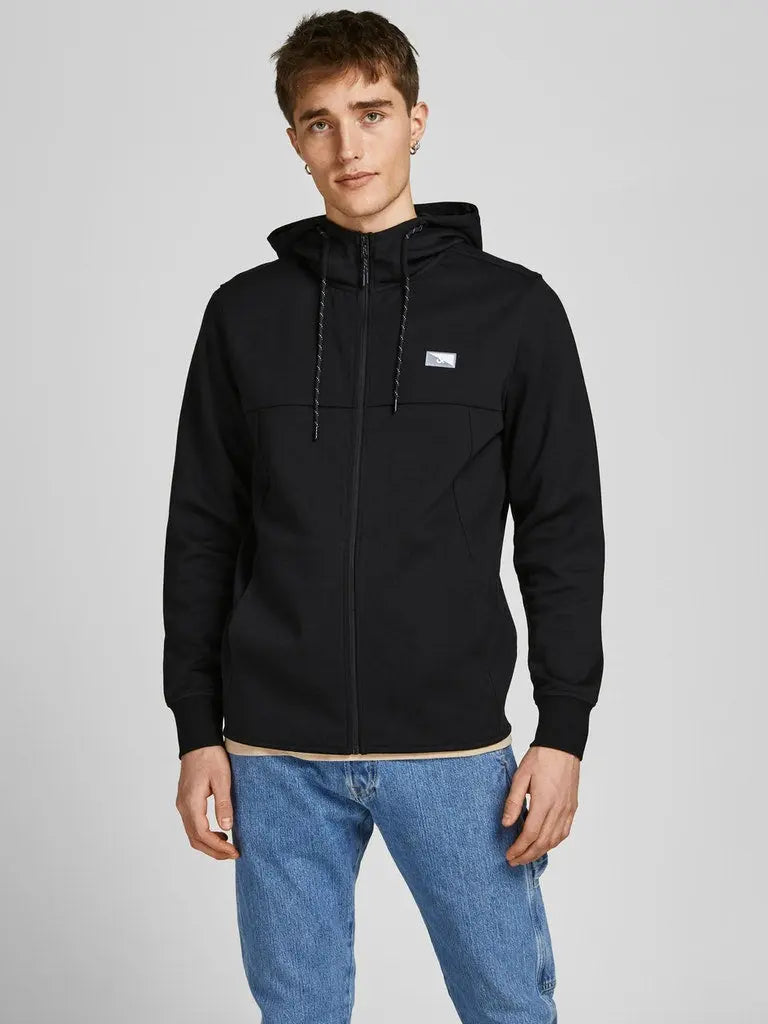 Air Hettegenser m/zip - Black Jack&Jones