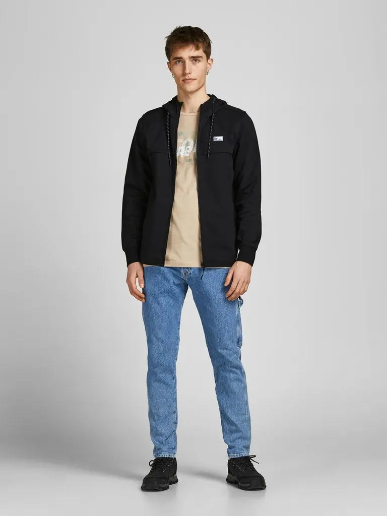 Air Hettegenser m/zip - Black Jack&Jones