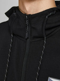 Air Hettegenser m/zip - Black Jack&Jones