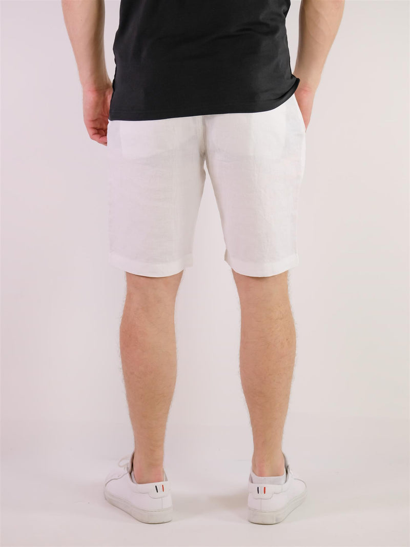 Mosby Linshorts - White