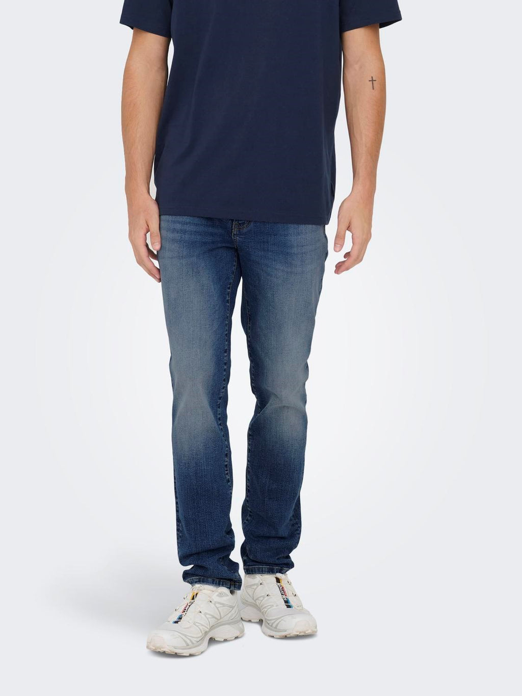LOOM Flex Jeans Slim 6466 - Medium Blue Denim