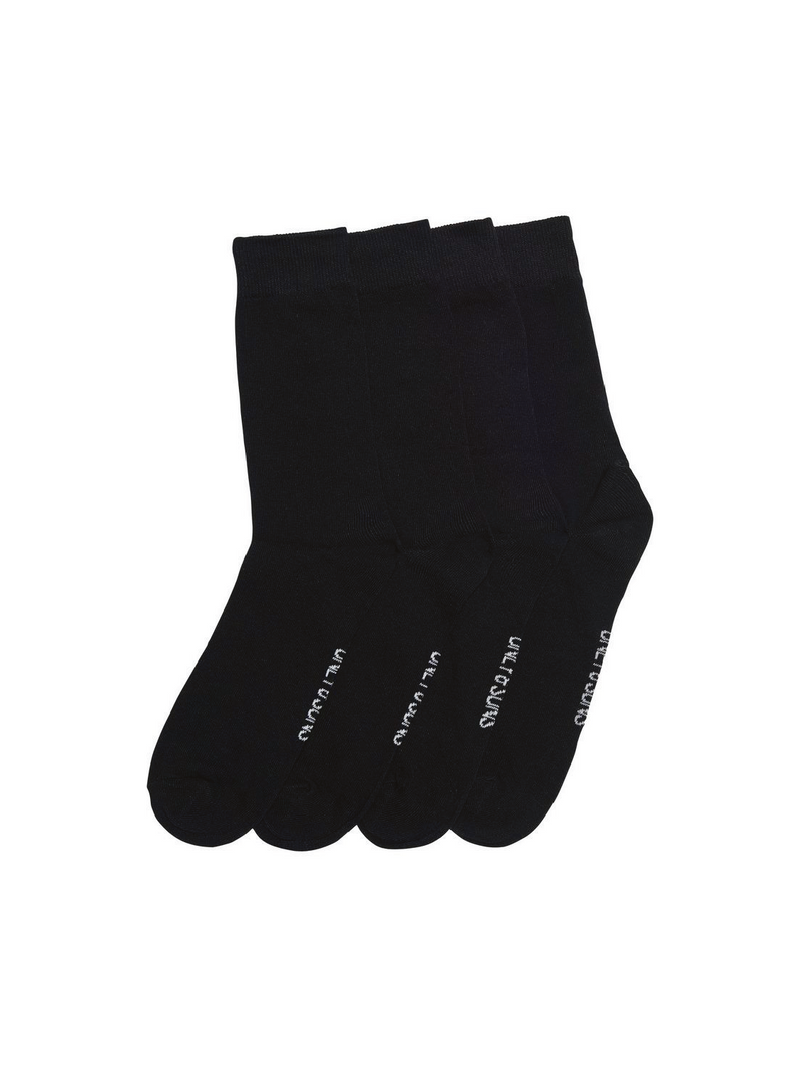 Lester Sock 4 Pack - Black
