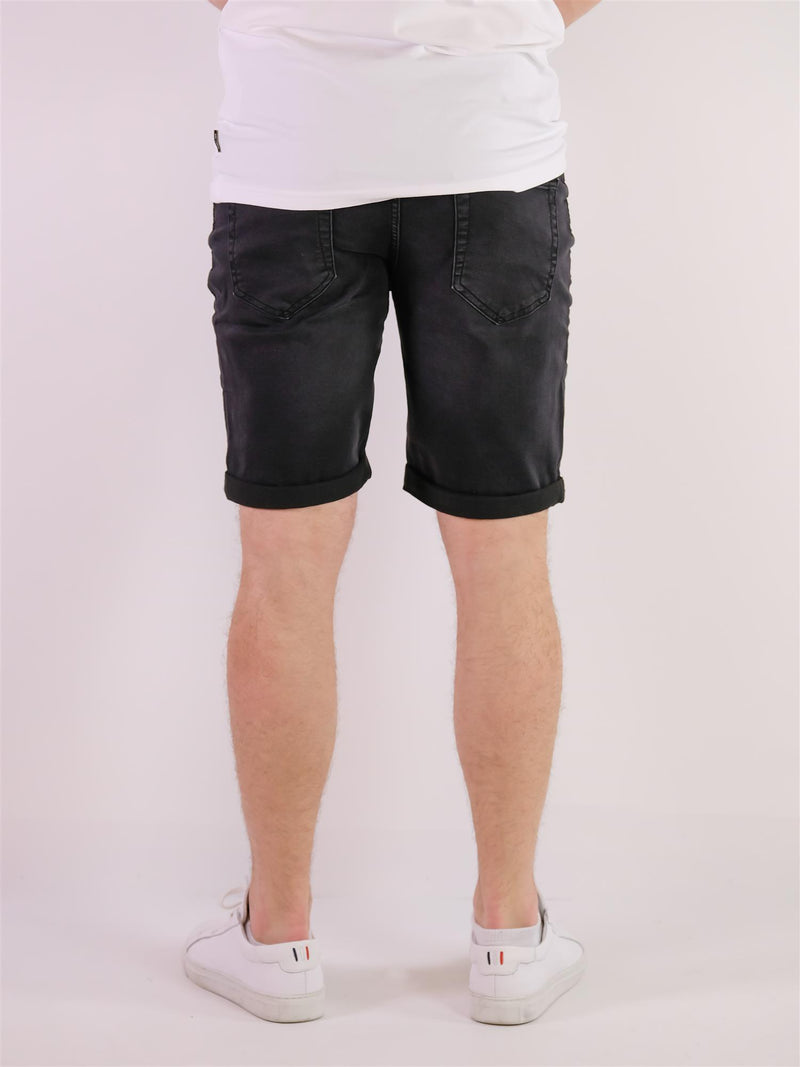 Ply Flex Shorts 8581 - Black Denim