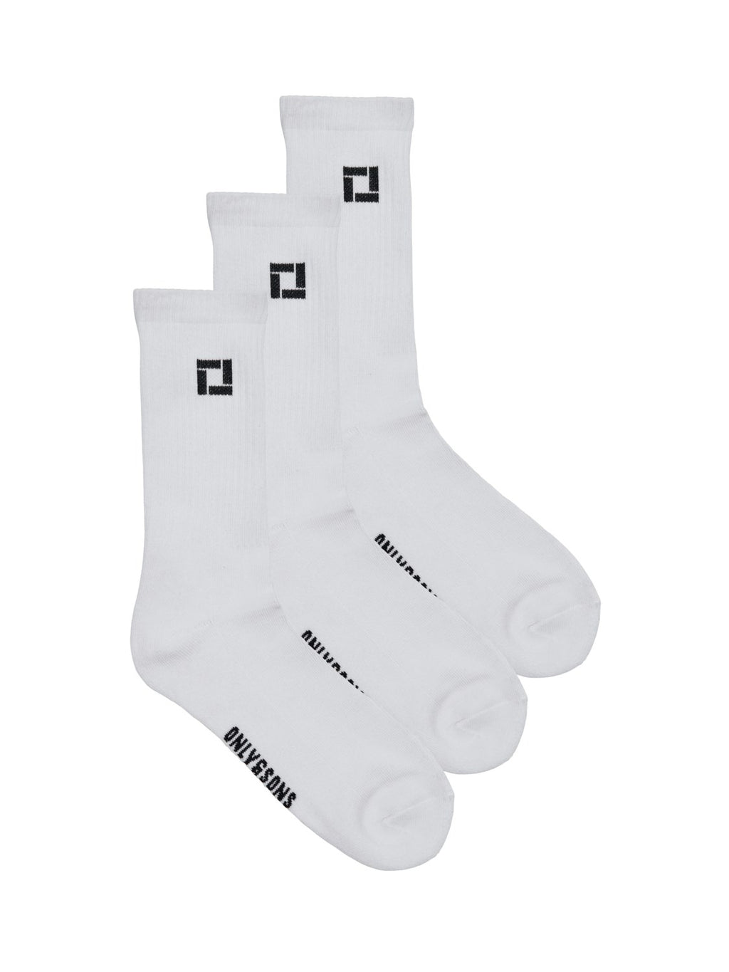 Rody Elemet Tennis Sock 3 Pack - White