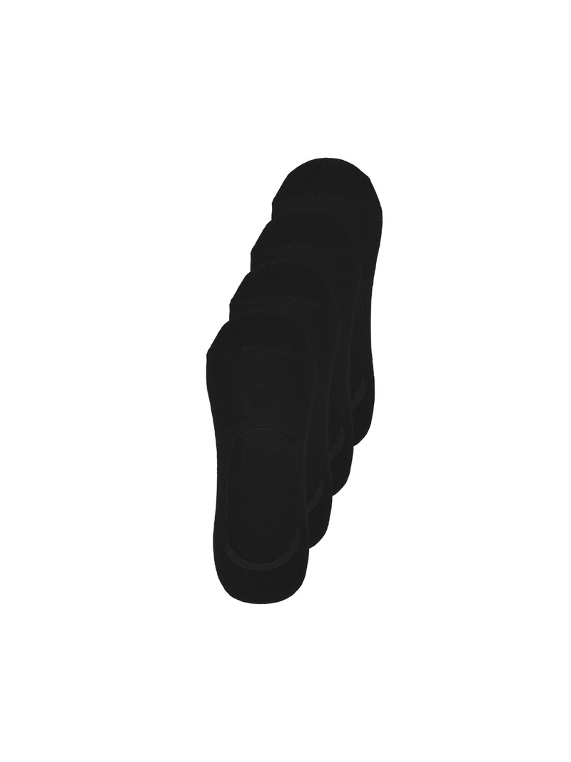 Lester noshow Sock 4 Pack - Black