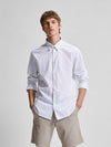 New Regular Linskjorte - White