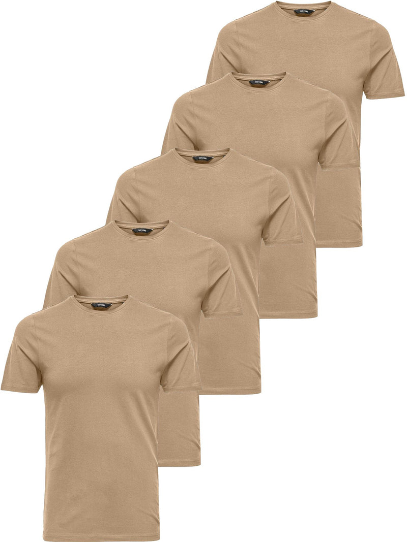 5-pack Basic T-Skjorte - Incense