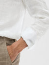 Kylian Regular Linskjorte - White