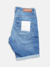 Jason K3787 Flex Shorts - Blue Denim