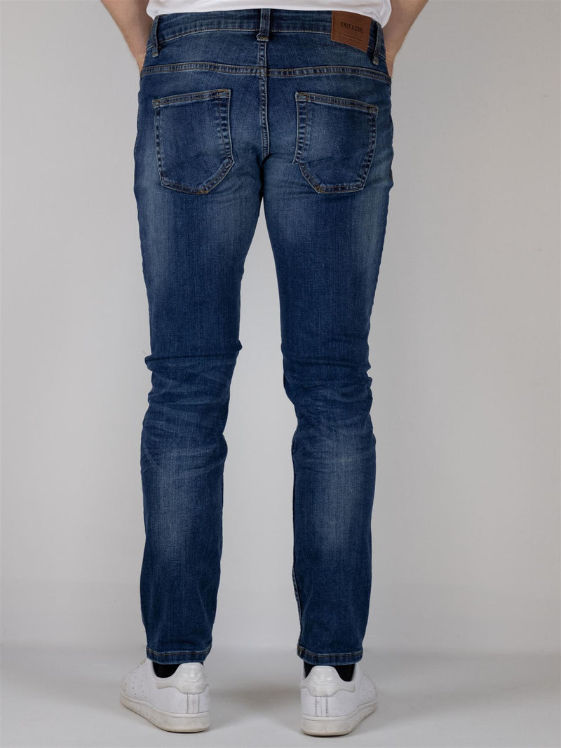 WEFT Flex Jeans Regular 5076 - Medium Blue Denim