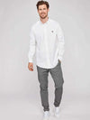 Calvert Flex Oxfordskjorte - White